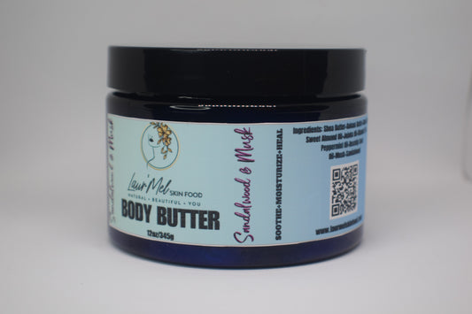 Men's Whipped Body Butter-Sandalwood/Musk