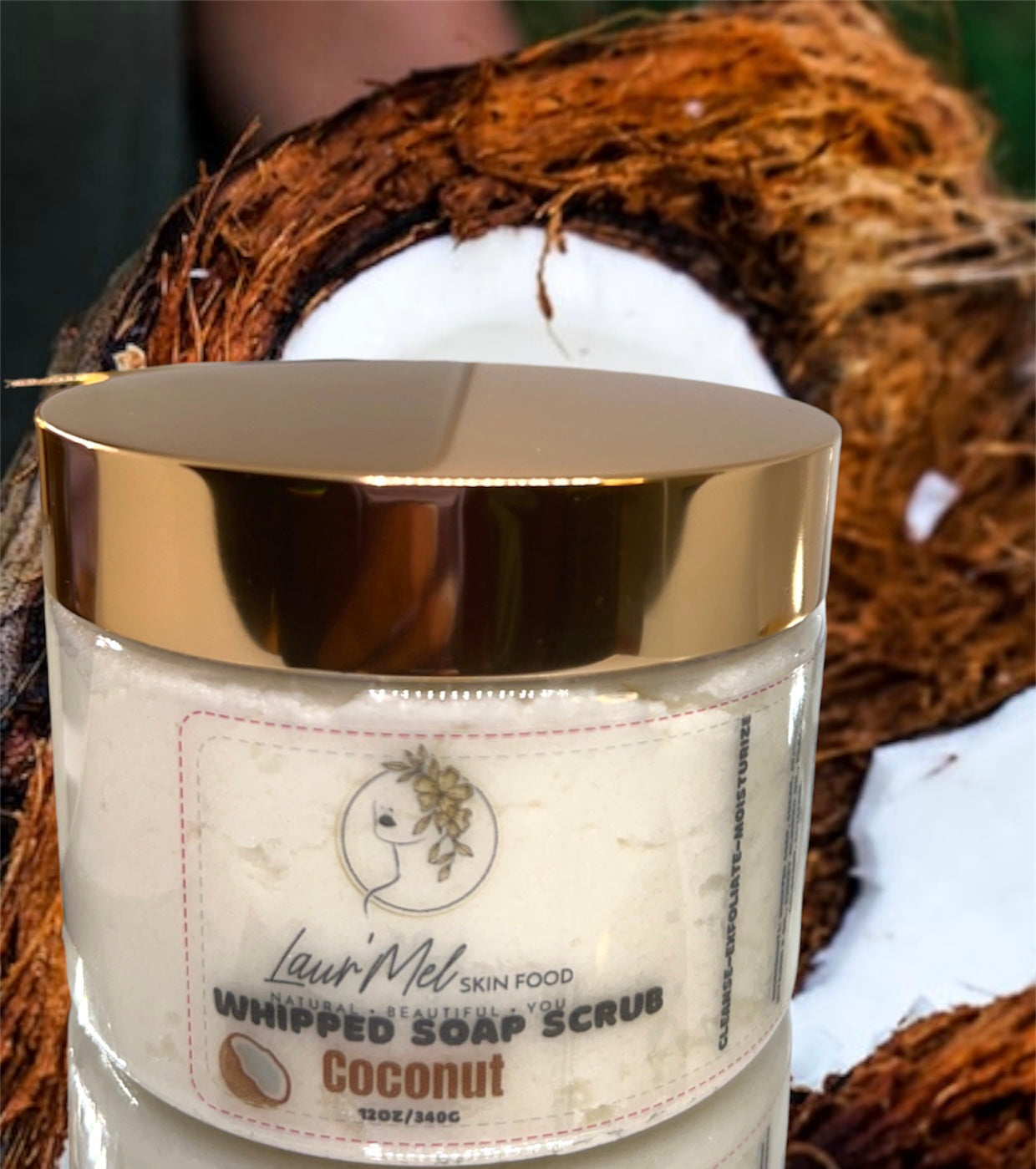 Whipped Soap Scrub COCONUT