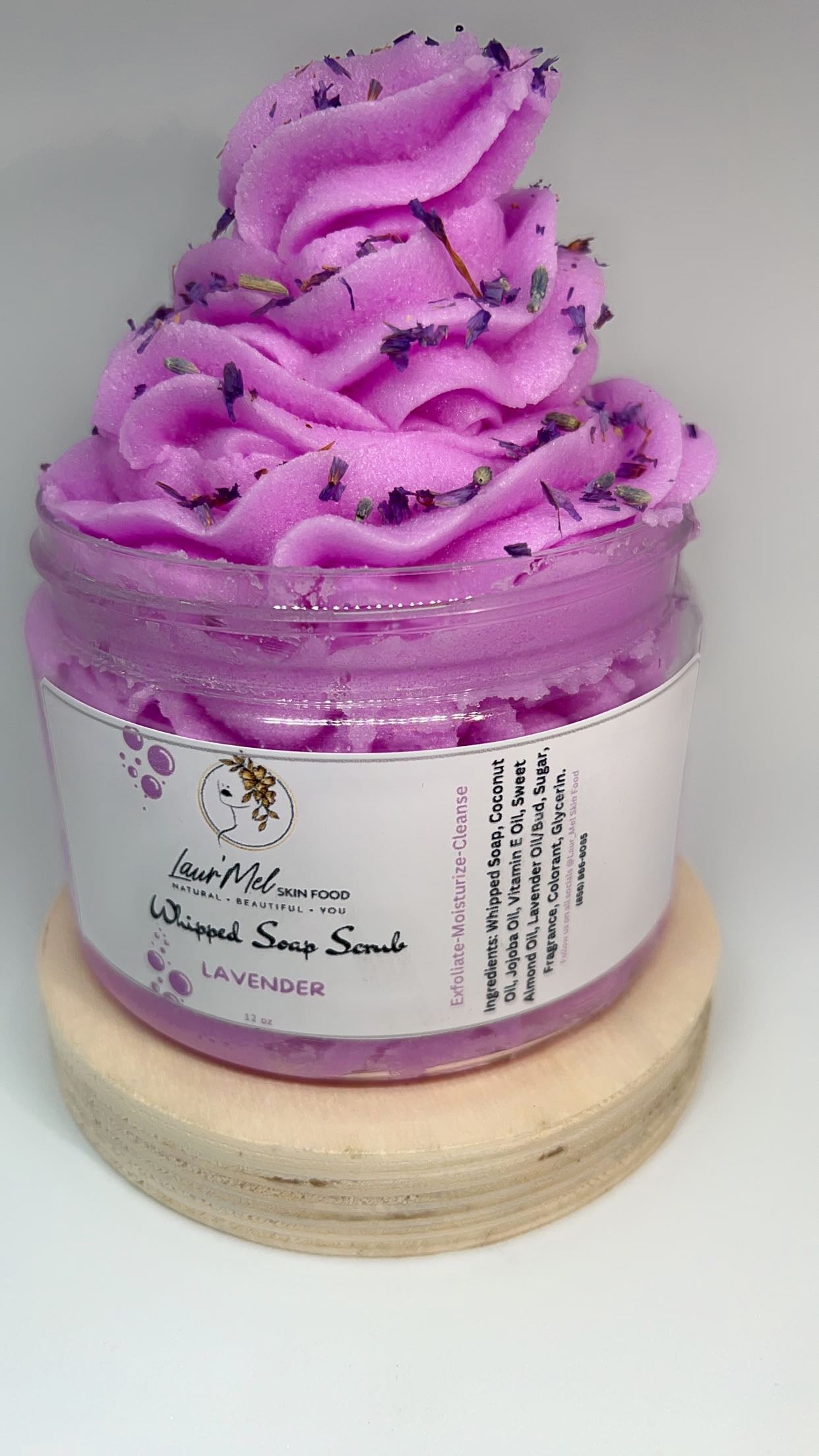 Whipped Soap Scrub LAVENDER